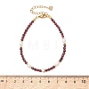 Natural Gemstone & Cultured Freshwater Pearl Beaded Bracelets BJEW-JB13546-3