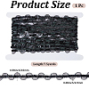 7.5 Yards Polyester Lace Ribbons SRIB-CY0001-46A-2