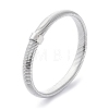 Non-Tarnish 304 Stainless Steel Bangles BJEW-G700-02P-1