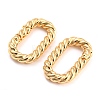 Brass Spring Gate Rings LS-KK-D048-04G-2