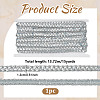 Polyester Braided Lace Trim OCOR-WH0007-142A-2
