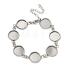 304 Stainless Steel Bracelet Making STAS-B126-03P-1