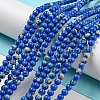 Synthetic Imperial Jasper Dyed Beads Strands G-D077-A01-02A-2