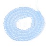 Imitation Jade Glass Beads Strands GLAA-T028-3mm-11F-2