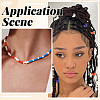 750Pcs 3 Colors Opaque Plastic Beads KY-PA0001-20-5