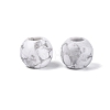 Natural Howlite European Beads G-Q602-09A-06-3