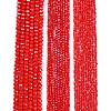 Electroplate Glass Beads Strands EGLA-A044-P2mm-A22-2