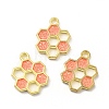 Alloy Enamel Pendants ENAM-J650-06G-04-2