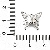 Brass Micro Pave Cubic Zirconia Charms KK-Q048-04P-3