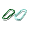 Spray Painted Alloy Spring Gate Rings PALLOY-A022-03-2