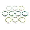 10Pcs Acrylic Charm Bracelets BJEW-JB13508-2
