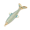 304 Stainless Steel Enamel Big Pendants SA-CBA800D-02F-G-2