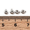 SHEGRACE Brass Crimp Beads XGR0054P-85P-3