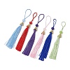 Polyester Tassel Pendant Decoration HJEW-JM03005-1