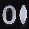 Transparent Frosted Acrylic Linking Rings FACR-N004-005-3