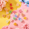  24Pcs 12 Colors Resin Beads RESI-TA0002-46-13