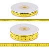 2 Rolls 2 Styles Polyester Rulers OCOR-TA0004-24A-1