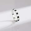 925 Sterling Silver and Enamel Finger Rings FS-WG5A77D-01-1