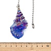 Glass Charms Ceiling Fan Pull Chain Extenders HJEW-H064-01A-P-4