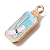 Alloy with Enamel Pendants AL-CBA9E11-03KCG-21-2
