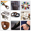 Flat Cowhide Leather Jewelry Cord LC-GF0001-10A-04-6
