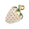 304 Stainless Steel Enamel Pendants STAS-P402-02A-02-2