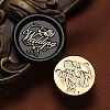 Wedding Wax Seal Brass Stamp Heads AJEW-M038-01O-G-1