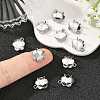 SHEGRACE Brass Rhinestone Claw Settings XGRQ6U204-924P-4