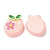 Opaque Resin Fruit Cabochons RESI-G072-02C-1