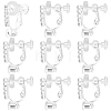 12Pcs Brass & Crystal Rhinestone Clip-on Earring Findings KK-BBC0028-19-7