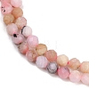 Natural Pink Opal Beads Strands G-M092-D02-02-4