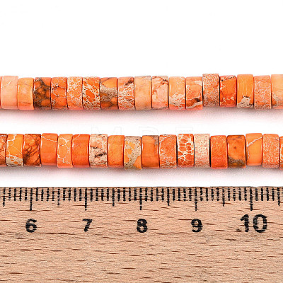 Natural Imperial Jasper Beads Strands G-N344-41A-1