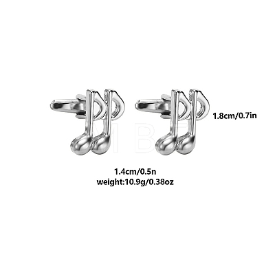 Alloy Cufflinks PW-WG58736-03-1