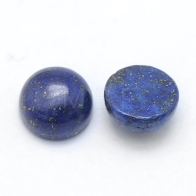 Natural Lapis Lazuli Cabochons G-E492-H-18-1