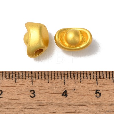 Rack Plating Ingot Brass Beads KK-F873-32MG-1