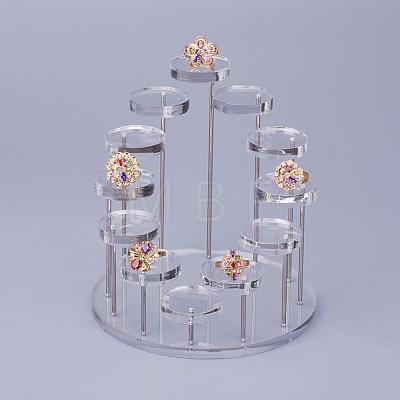 Acrylic Organic Glass Ring Displays RDIS-F001-01B-1