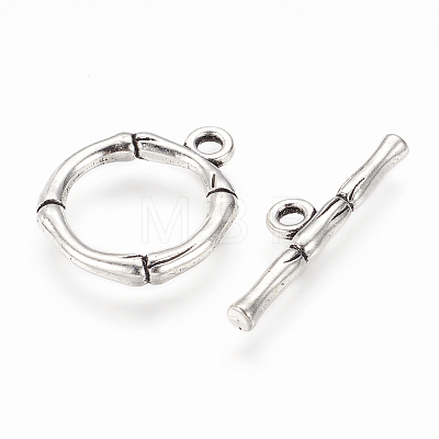 Alloy Toggle Clasps LS-PALLOY-EA9143Y-AS-RS-1