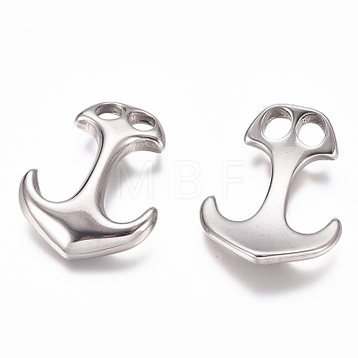 304 Stainless Steel Hook Clasps X-STAS-G218-19P-1