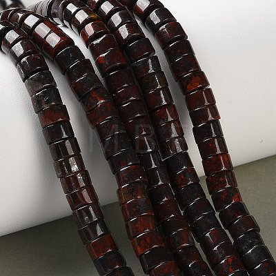Natural Brecciated Jasper Beads Strands G-M420-A20-01-1