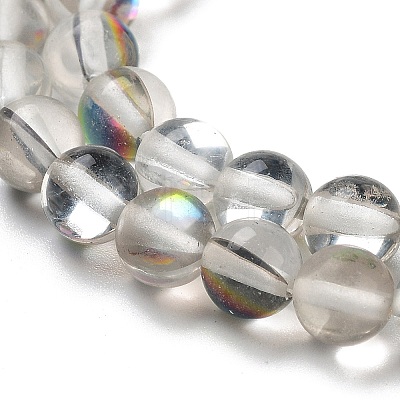 Transparent Glass Beads GLAA-B022-6mm-03-1