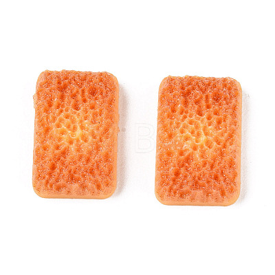 Cookie Luminous Resin Cabochons CRES-T026-02E-1