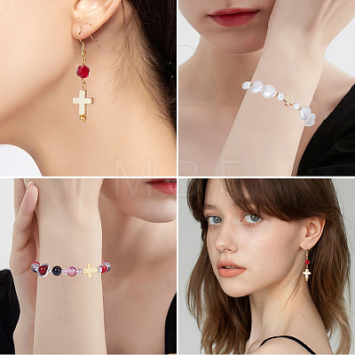 10Pcs Alloy Beads TIBEB-BBC0001-03G-1