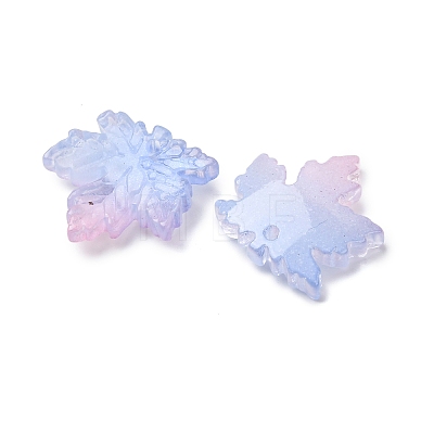 Two Tone Transparency Glass Pendants GLAA-T025-80F-1