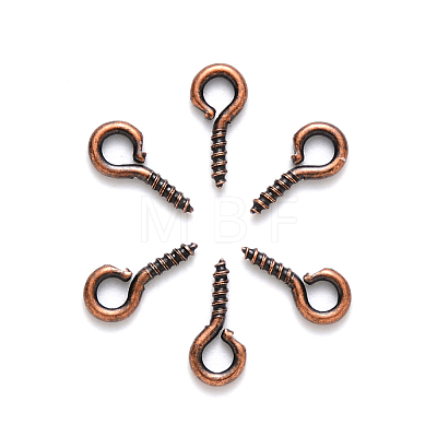 Iron Screw Eye Pin Peg Bails X-IFIN-E561Y-R-1