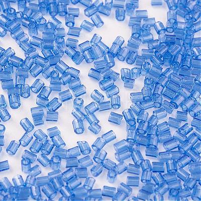 11/0 Two Cut Round Hole Glass Seed Beads SEED-G006-2mm-03B-1