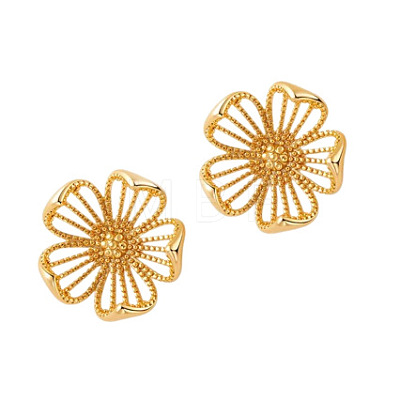 Alloy Stud Earrings for Women WG09375-01-1