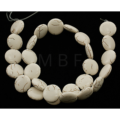 Synthetic Magnesite Beads Strands TURQ-D063-7-1