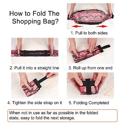Polyester Portable Shopping Bag ABAG-SZC0008-02C-1