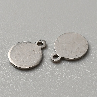 304 Stainless Steel Blank Charms STAS-WH0022-89D-P-1