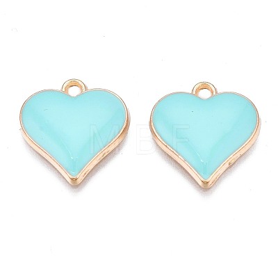 Alloy Enamel Pendants ENAM-N054-73B-1